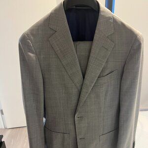Suit Supply Full Set Gray Size 38S Model Havana